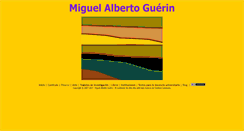 Desktop Screenshot of miguelguerin.com.ar